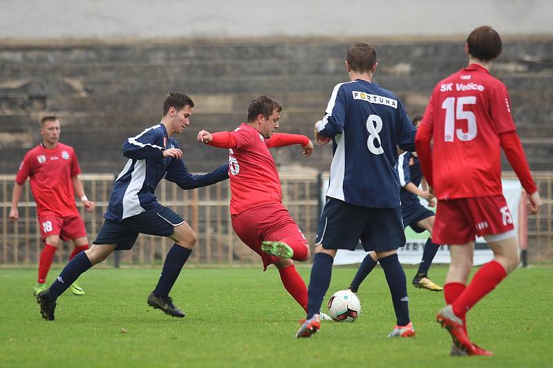 Zápas I. A třídy skupiny A SK Rakovník B - Votice 0:2.