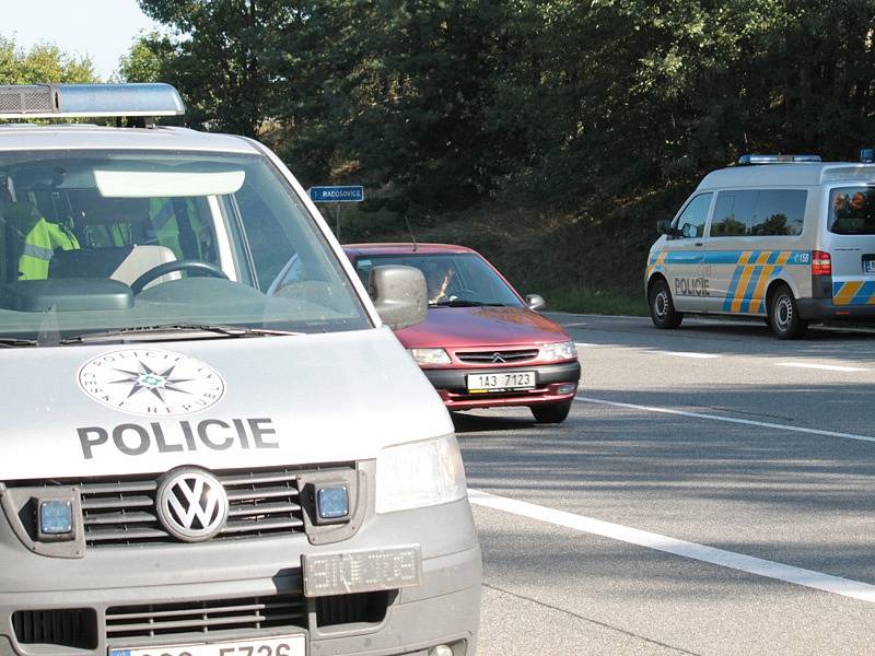 Páteční dopravně bezpečnostní akce na silnicích Benešovska. 