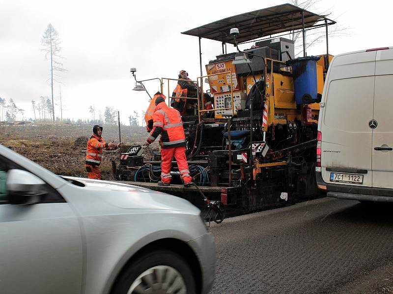 Rekonstrukce silnice II/125 v úseku kolem Kladrub.