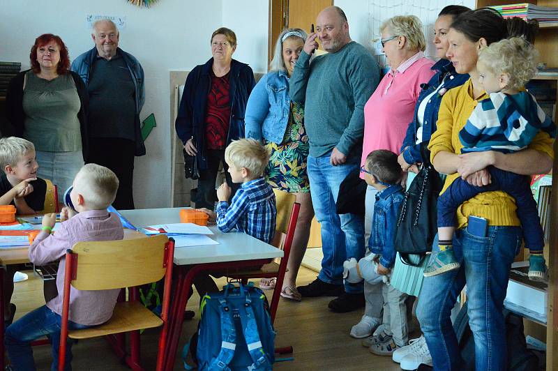 Zahájení školního roku v ZŠ Louňovice pod Blaníkem.