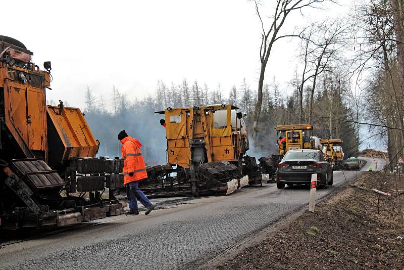 Rekonstrukce silnice II/125 v úseku kolem Kladrub.