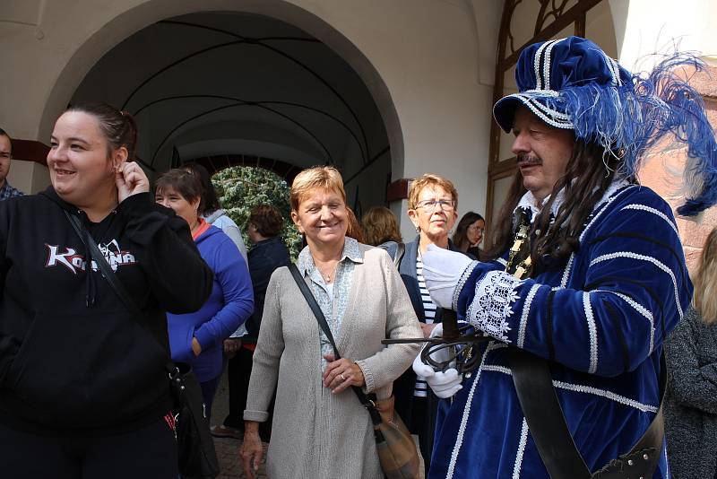 Den otevřených dveří na Komorním Hrádku u Chocerad se konal tradičně během Dnů evropského dědictví.