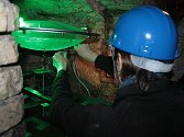 Experimenta v radničním podzemí v Benešově.