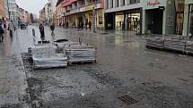 Tyršova ulice v Benešově v pátek 21. prosince 2018.