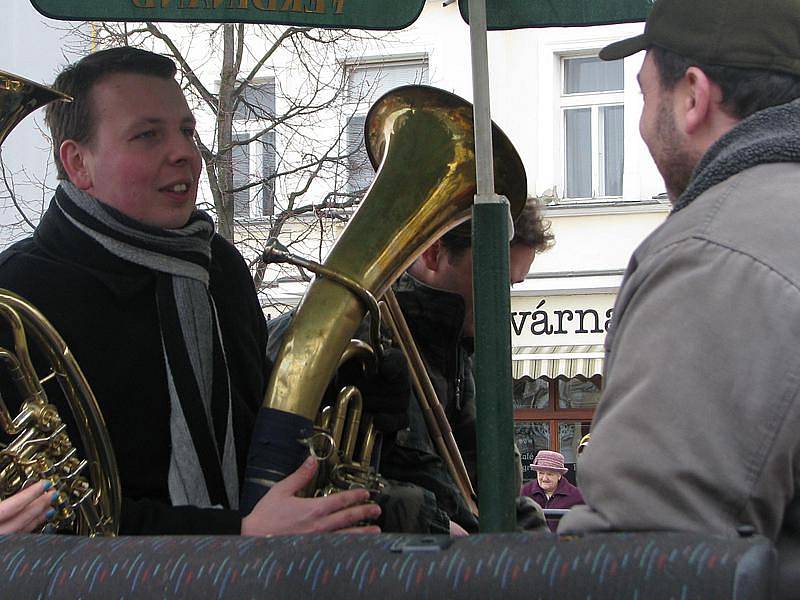 Druhý benešovský masopust MC Hvězdička.