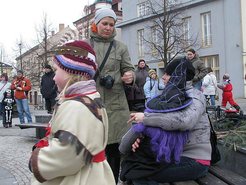 Druhý benešovský masopust MC Hvězdička.