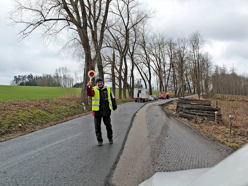 Rekonstrukce silnice II/125 v úseku kolem Kladrub.