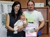 Alexandra Palečková z Benešova je v pořadí devátou ratolestí, která zvítězila letos v soutěži o Nejsympatičtější miminko.