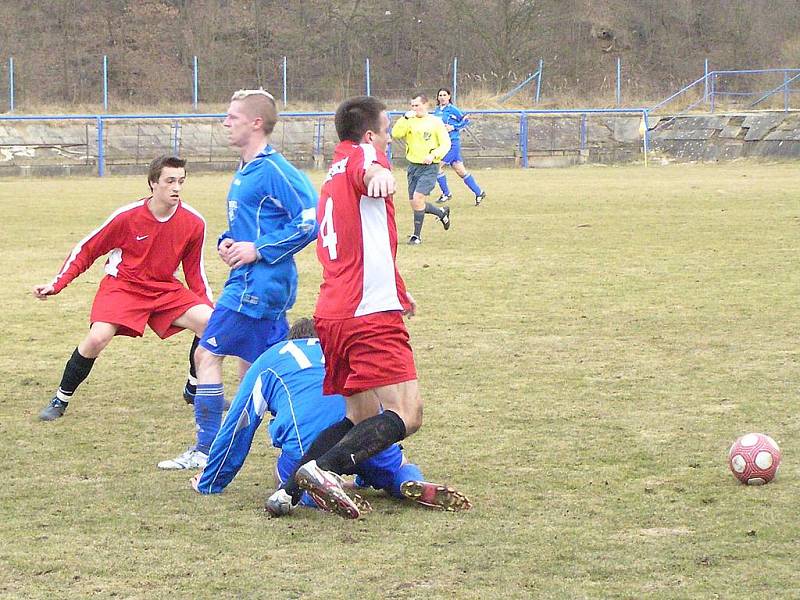 Zápas I. A třídy Týnec nad Sázavou - Nymburk 2:3.