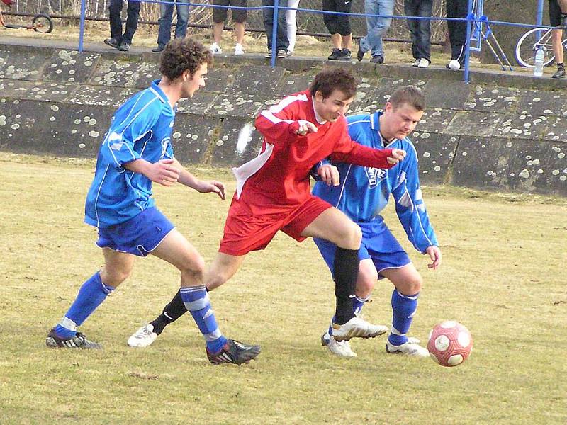 Zápas I. A třídy Týnec nad Sázavou - Nymburk 2:3.