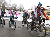 Novoroční vyjížďka benešovských cyklistů začne v Čechově ulici v 10 hodin.