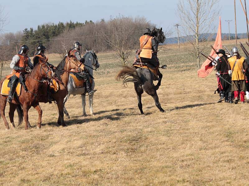 Připomínka 370. výročí bitvy u Jankova na návrší Habrovka v sobotu 7. března 2015.