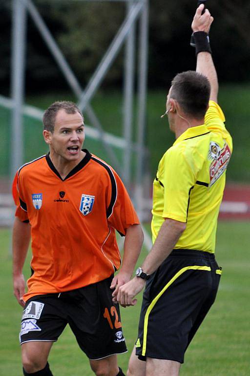 Zápas II. fotbalové ligy Varnsdorf - Vlašim 0:1.