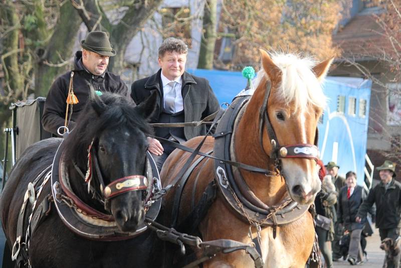 Svatohubertské odpoledne v Trhovém Štěpánově.