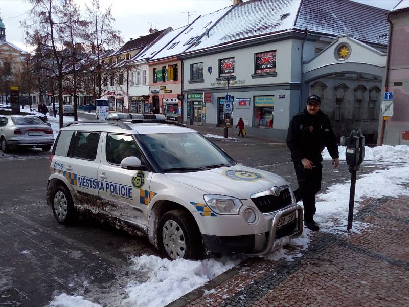 Městská policie Benešov.