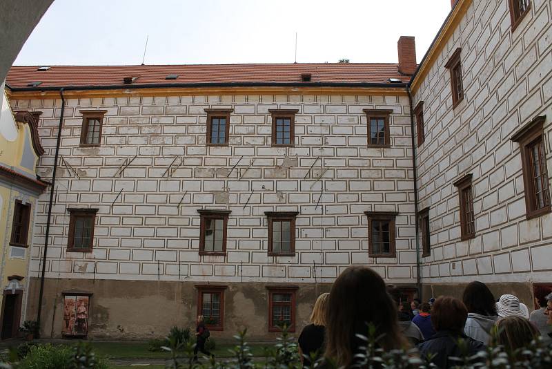 Den otevřených dveří na Komorním Hrádku u Chocerad se konal tradičně během Dnů evropského dědictví.