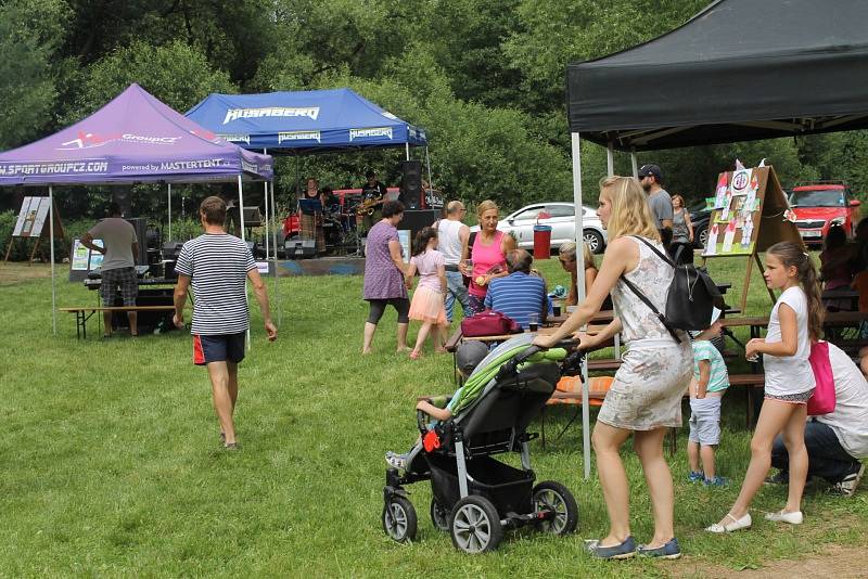 Děti i dospělí měli o zábavu postaráno díky festivalu Routa.