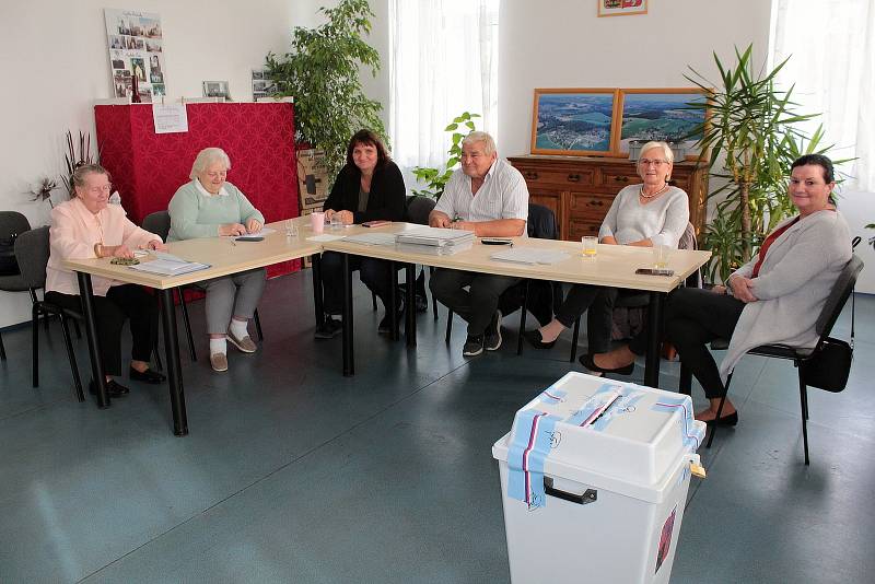 Komunální volby v Přestavlkách u Čerčan.