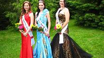 První vicemiss Budková, Miss Nouzovská, 2 vicemiss  Lhotková