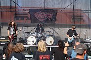 V neděli v Kladně vyvrcholí 17. ročník klání mladých středočeských rockových kapel s názvem Skutečná liga. Na snímku berounská kapela Destroy!