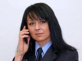 Eva Stulíková v době, kdy na Policii ČR v Benešov působila jako tisková mluvčí.