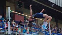 Z mezinárodních atletických závodů Podblanická tretra ve Vlašimi.