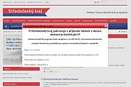 Informace o kotlíkové dotaci na webu Krajského úřadu Středočeského kraje.