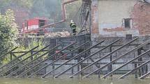 Požár haly v brodecké Jawě už byl během čtyř měsíců třetí v pořadí.