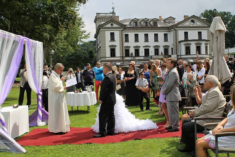 Svatba Jiřího Mašaty a Hany Machové.