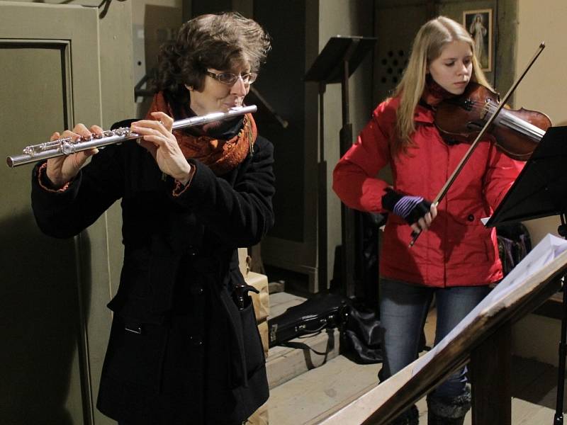 Vánoční koncert v kostele s. Mikuláše na benešovském Karlově.