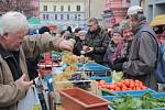 Adventní farmářský trh v Benešově.