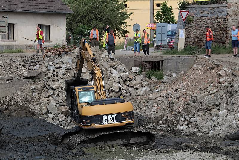 Pivovarský rybník v Louňovicích pod Blaníkem.