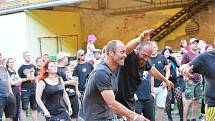 Ve dvoře benešovského pivovaru se v sobotu 4.  července konal open air festival Punkrock for Ferdinand.