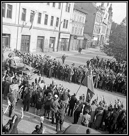 Květen 1945 v Benešově.