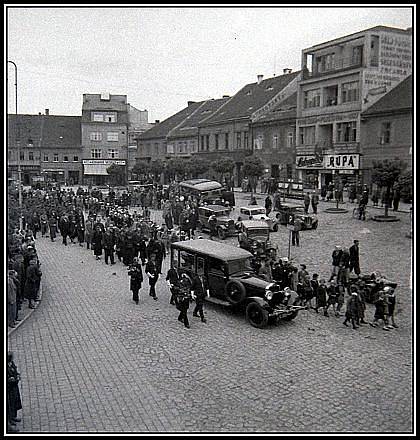 Květen 1945 v Benešově.