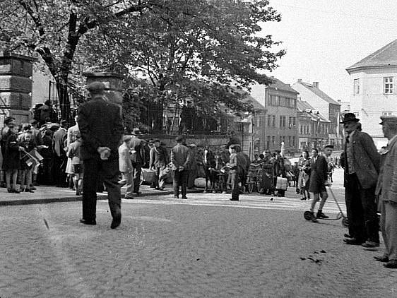 Květen 1945 v Benešově.