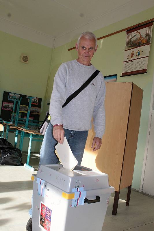 Komunální volby a referendum v Čerčanech.