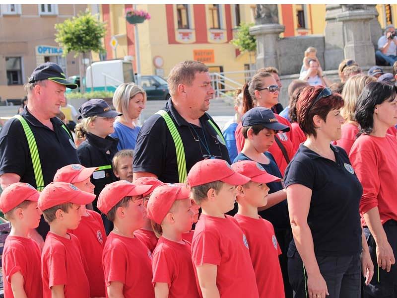 Fotostřípky ze závěru oslav 140. výročí SDH Votice.