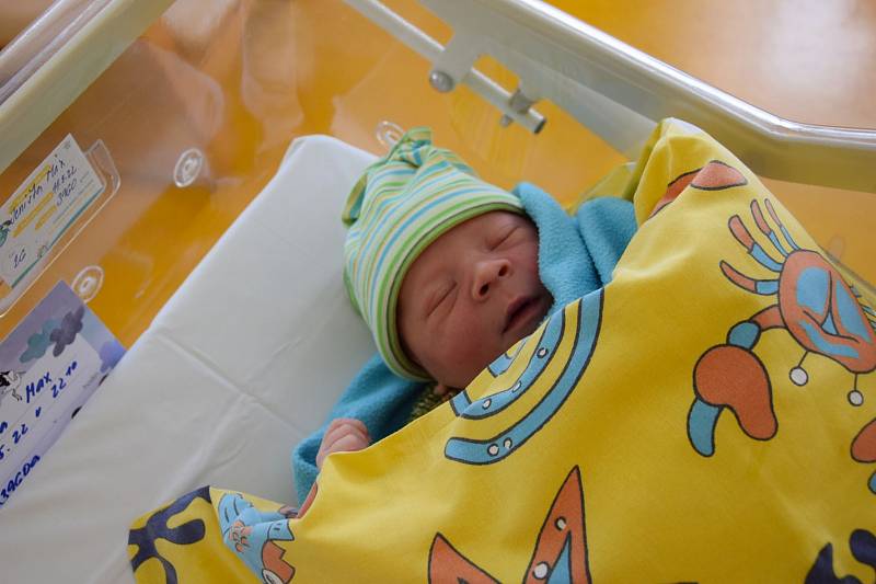 Max Jeništa se rodičům Monice a Miroslavovi narodil v benešovské nemocnici 11. května 2022 ve 22.10 hodin. Vážil 3960 gramů a rodiče si ho odvezou domů do Vlašimi.