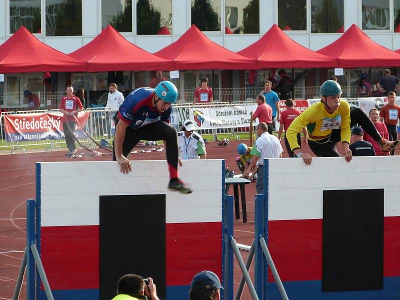 Hasiči z Chářovic vybojovali na mistrovství republiky v požárním sportu 11. místo.