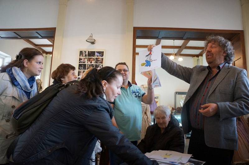 Exkurze Alzheimercentra z Průhonic ve vlašimské Galerii Občanská záložna.