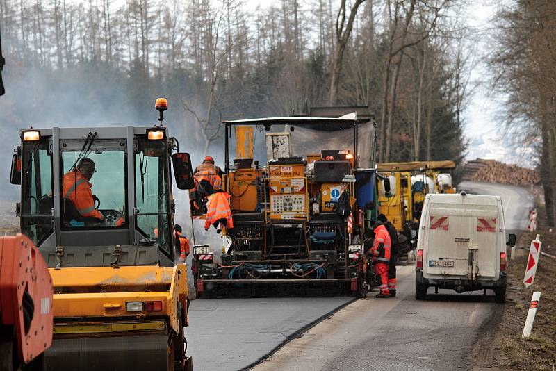 Rekonstrukce silnice II/125 v úseku kolem Kladrub.