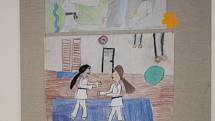 Výtvarná soutěž Karate očima dětí se setkala s nebývalým zájmem dětských malířů.