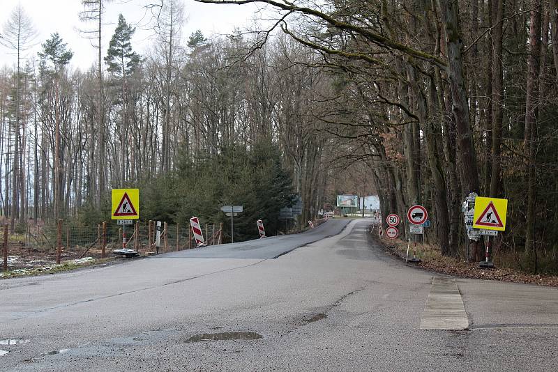 Rekonstrukce silnice II/125 v úseku kolem Kladrub.