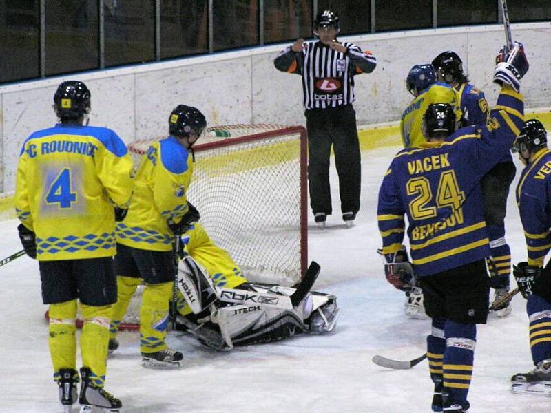 HC VHS Benešov – Roudnice nad Labem (5:2) 