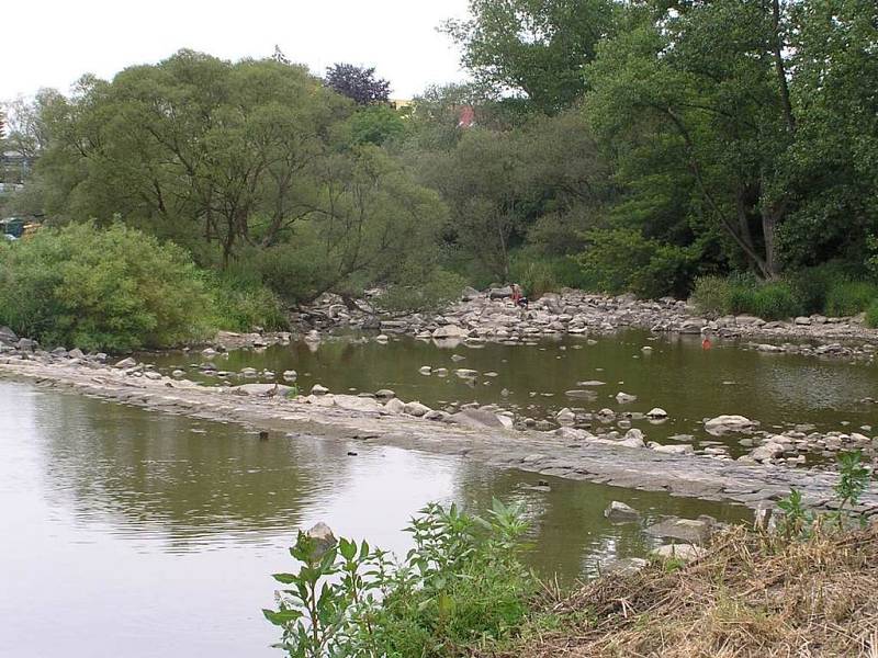 Vodácké tábořiště v Náklí  (Týnec nad Sázavou)