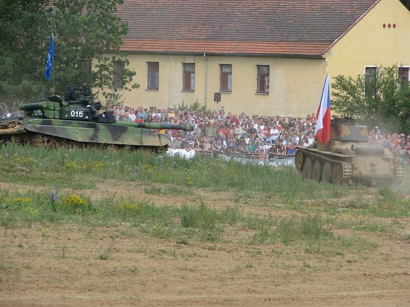 Tankový den Lešany 2008