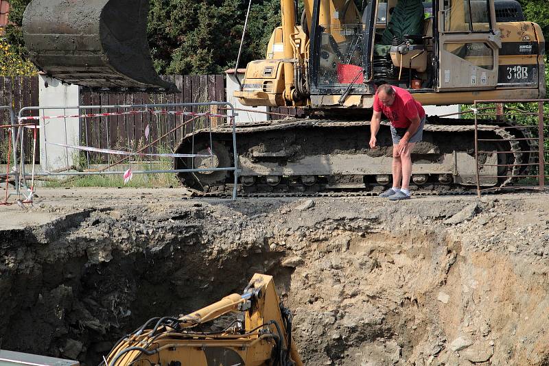 Pivovarský rybník v Louňovicích pod Blaníkem.