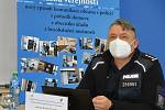 Vývoj dopravní nehodovosti ve Středočeském kraji představil náměstek ředitele pro vnější službu (pro uniformovanou policii) Jan Tulach.