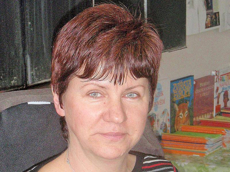 Tablo pedagogů nominovaných na Hvězdu za katedrou - Alena Ciglerová, ZŠ Vorlina, Vlašim.